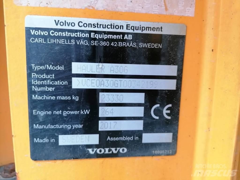 Volvo A 30 G 铰接式自卸车