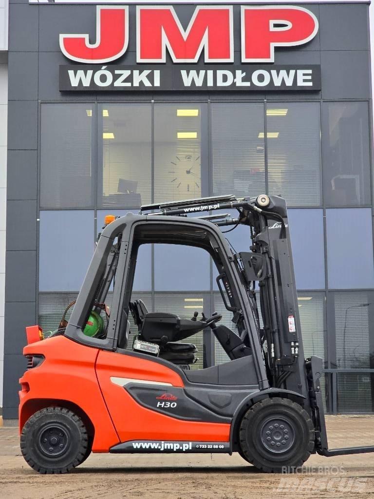 Linde H30T-01 天然气叉车