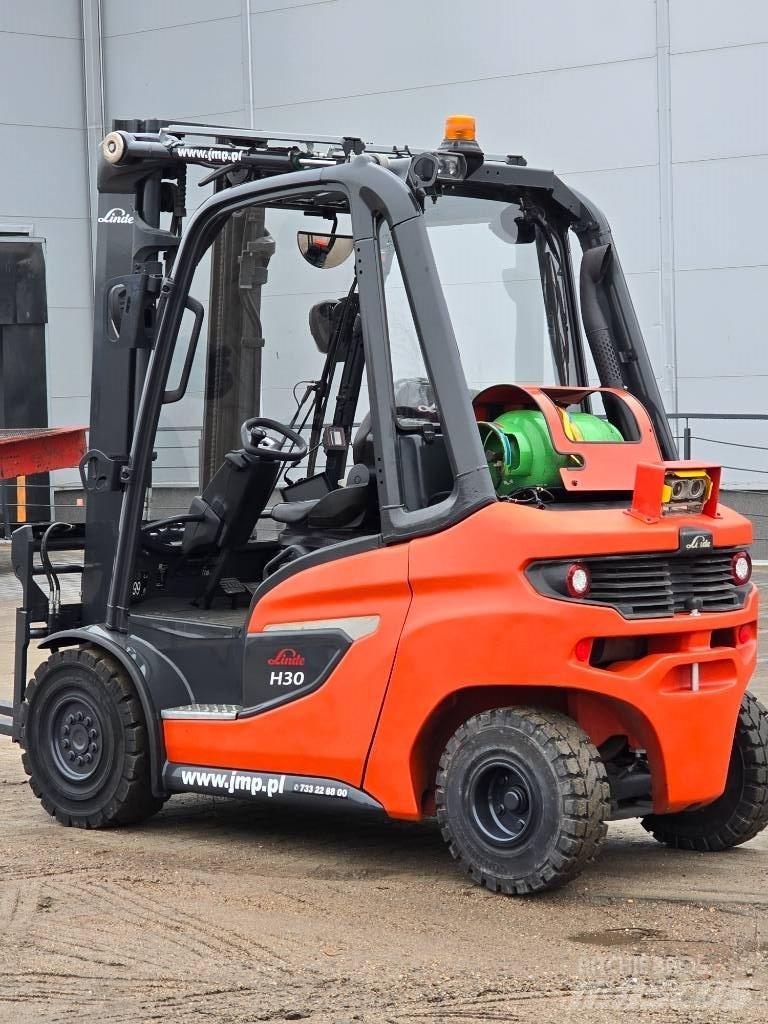 Linde H30T-01 天然气叉车