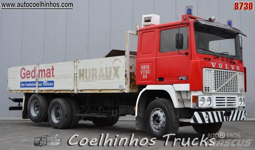 Volvo F10 平板栏板货车