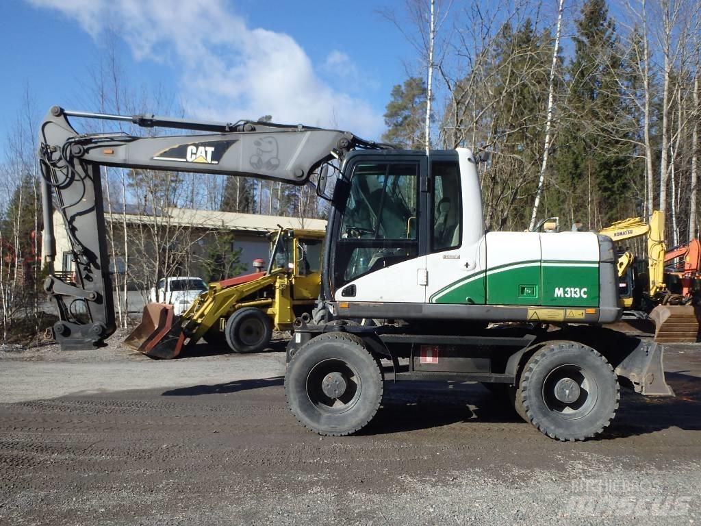 CAT M 313 C 4x4 轮式挖掘机