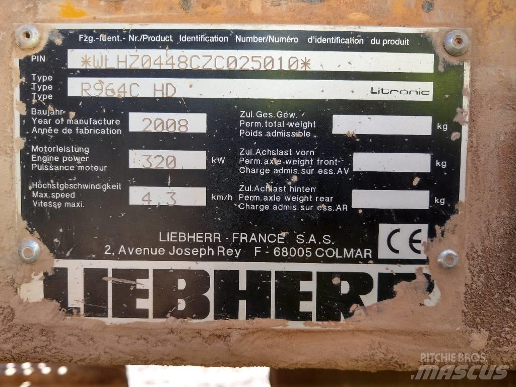 Liebherr R 964 C HD 履带挖掘机