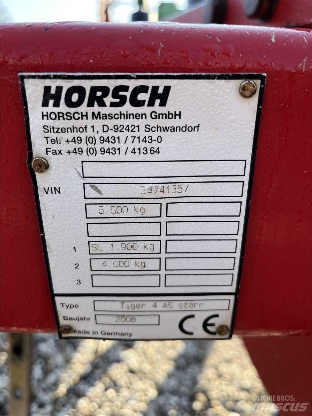 Horsch Tiger 4 AS 钉齿耙