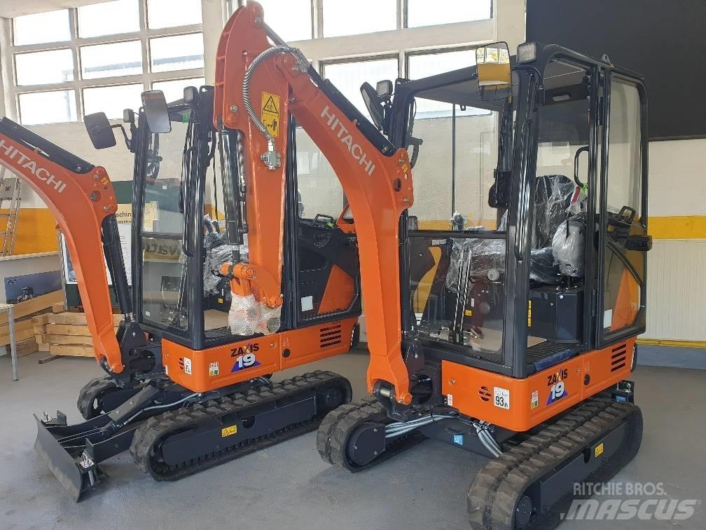Hitachi ZX 19 小型挖掘机