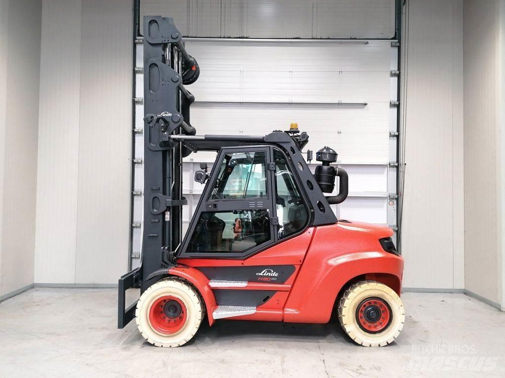 Linde H80D-03/900 柴油叉车
