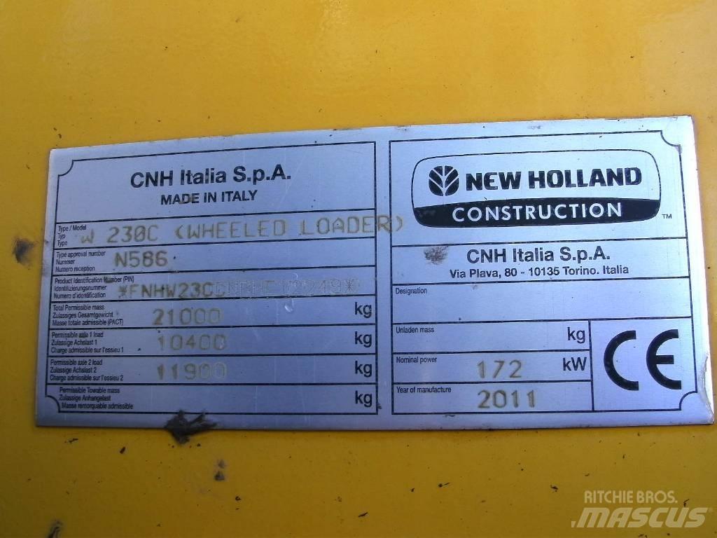 New Holland W 230 C 轮式装载机