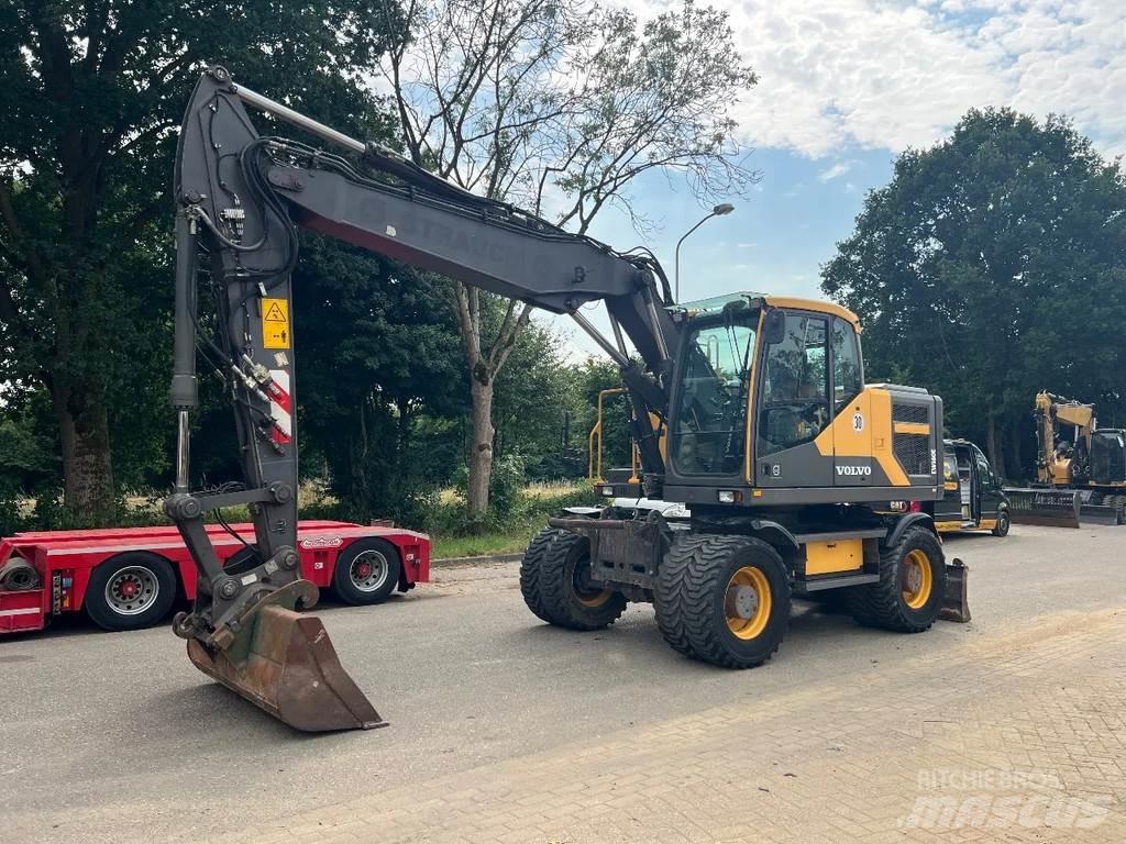 Volvo EW160 轮式挖掘机