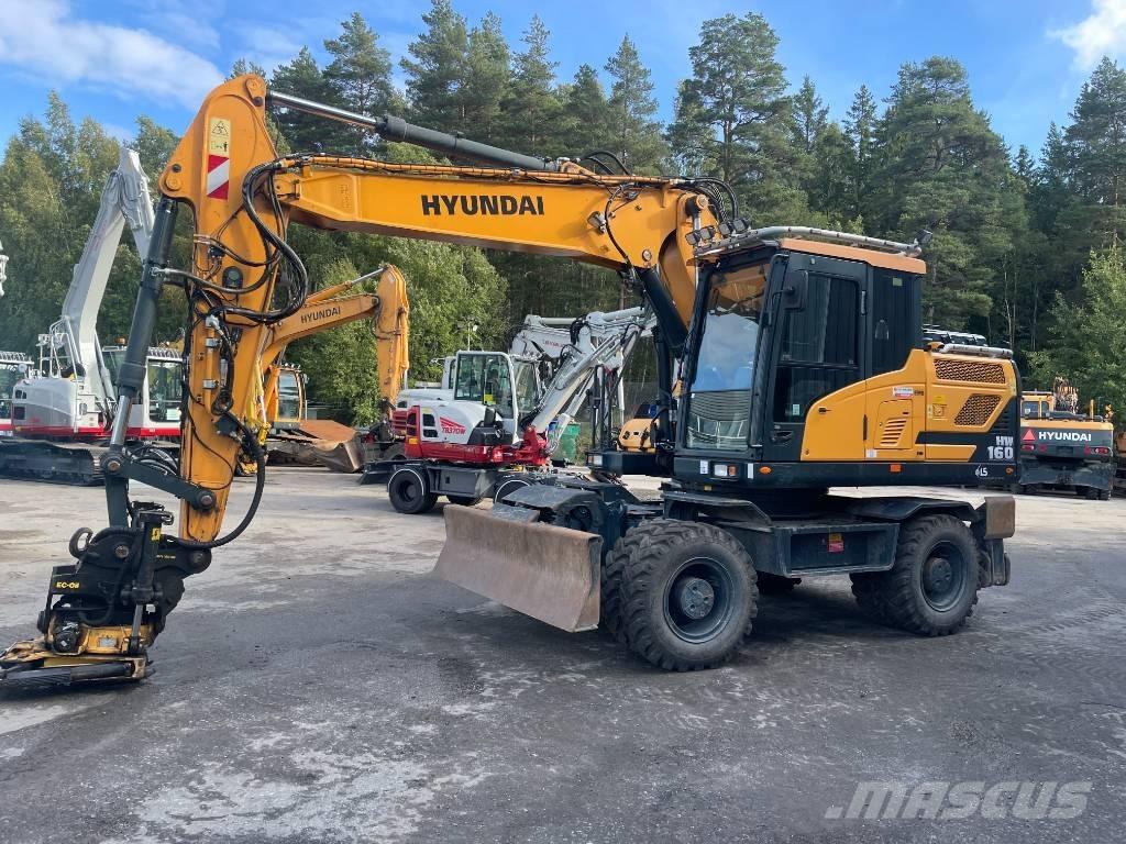 Hyundai HW 160 轮式挖掘机