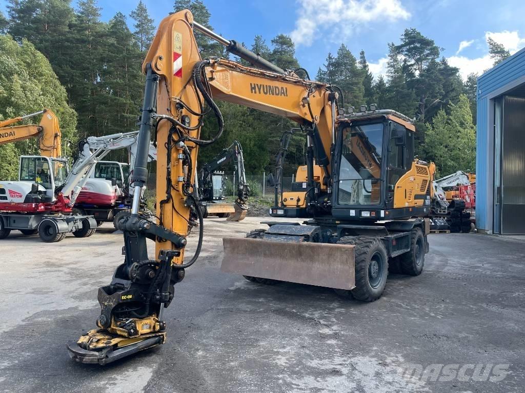 Hyundai HW 160 轮式挖掘机