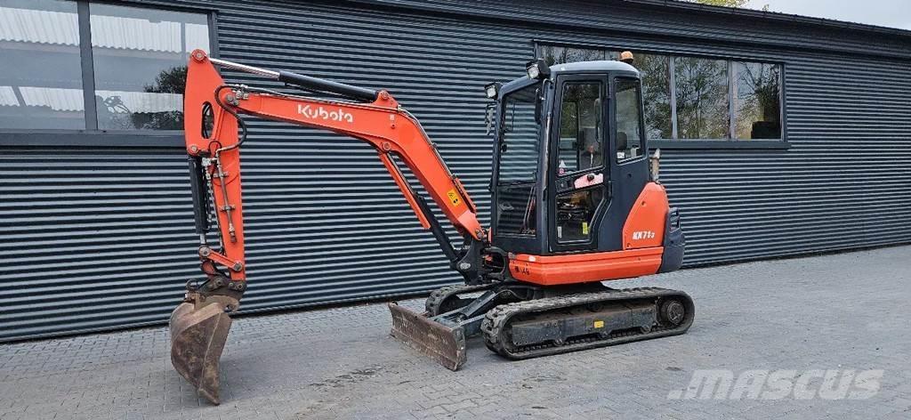 Kubota KX71-3 小型挖掘机