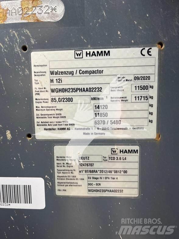 Hamm H12i 单轮压路机