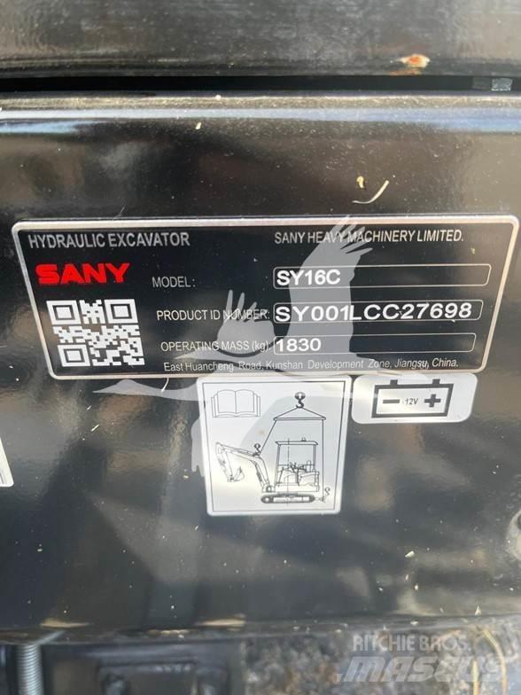 Sany SY16C 小型挖掘机