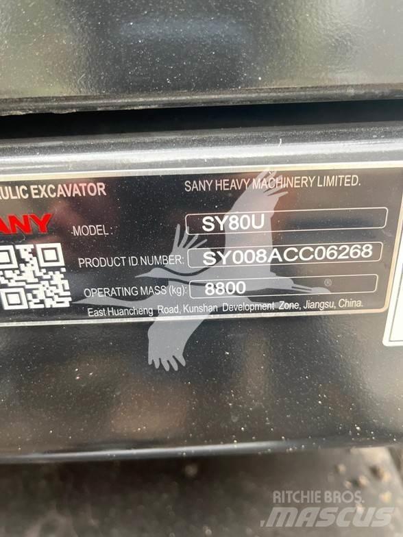 Sany SY80U 履带挖掘机