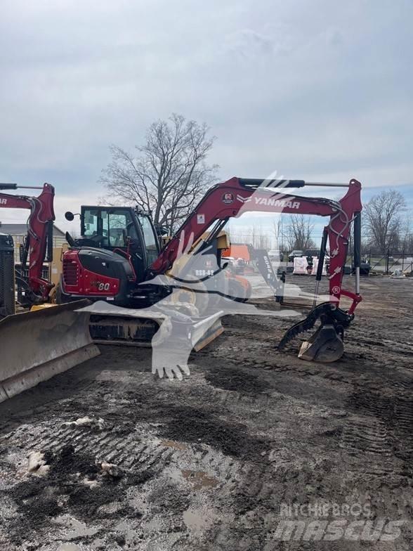 Yanmar VIO80 履带挖掘机