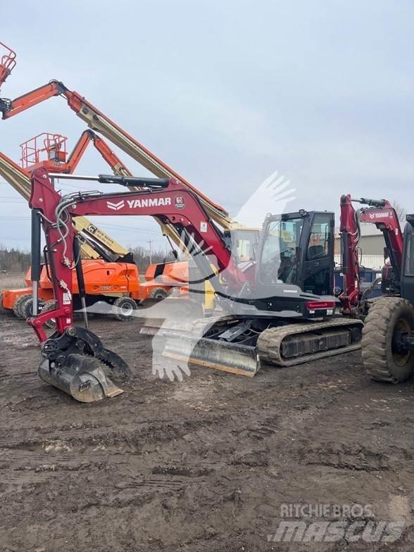 Yanmar VIO80 履带挖掘机