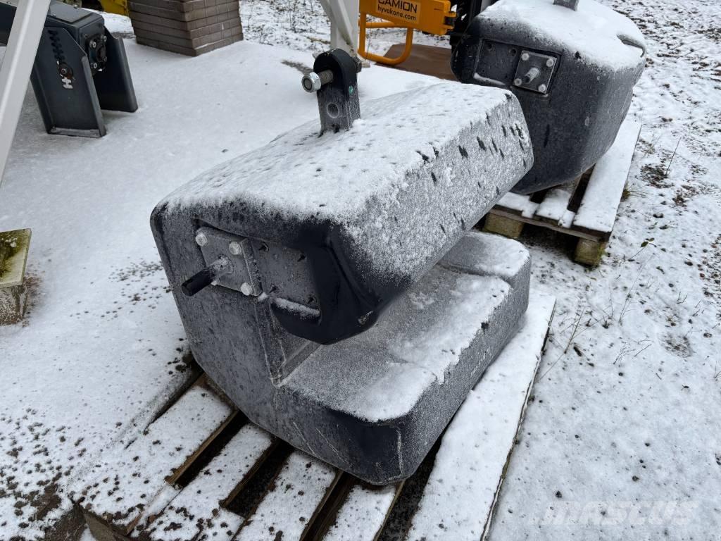  Lisäpaino 1000kg 前配重块