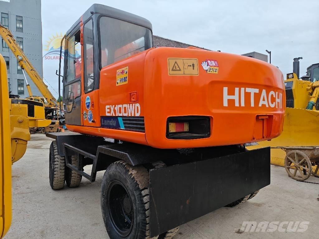 Hitachi EX 100 W D 轮式挖掘机
