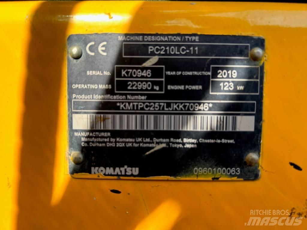 Komatsu PC 210 LC-11 履带挖掘机