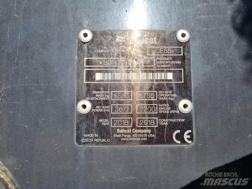 Bobcat E55 小型挖掘机