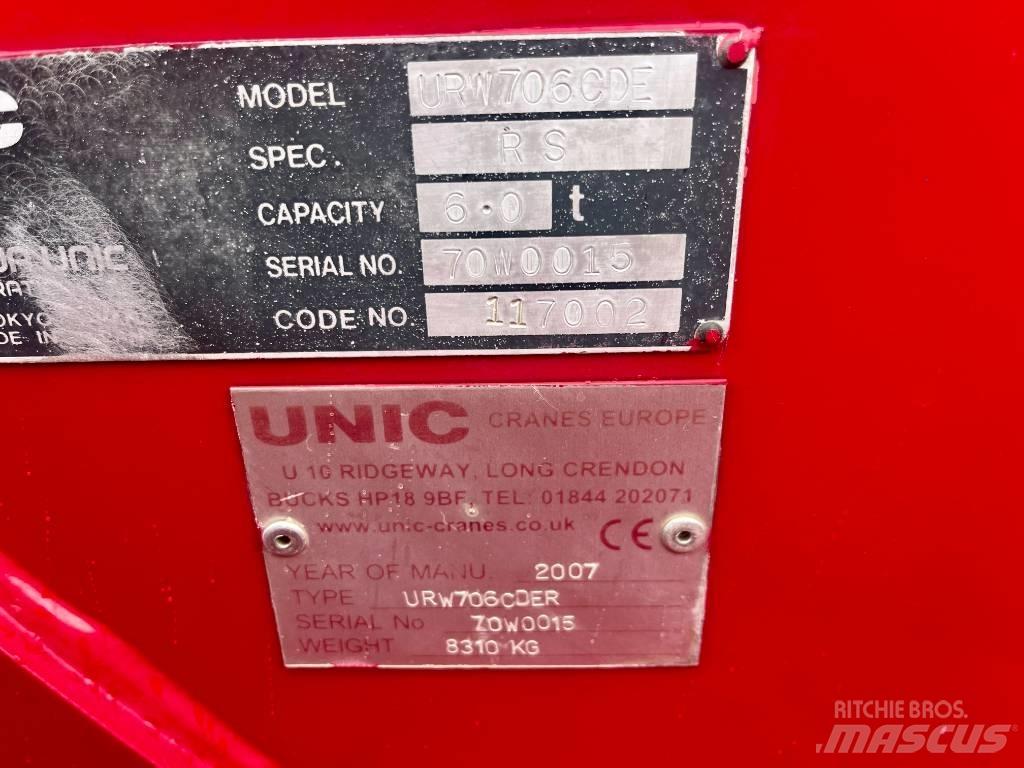 Unic URW 706 轻小型起重机