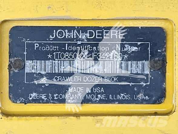 John Deere 850K 履带式推土机