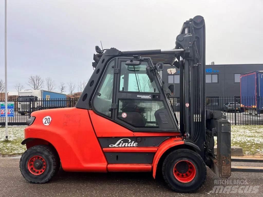 Linde H80D-01/1100 柴油叉车