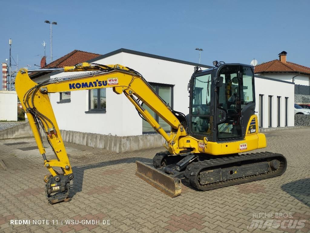 Komatsu PC58 MR-5 小型挖掘机