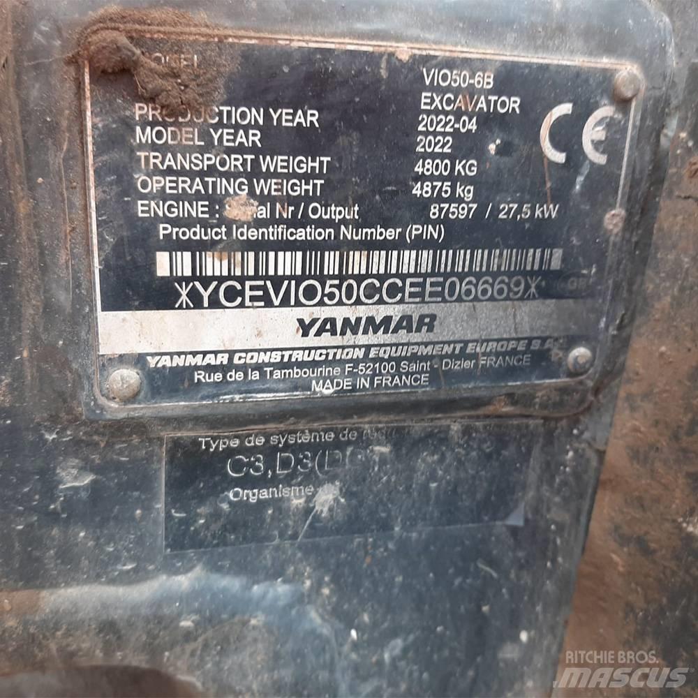 Yanmar Vio 50 小型挖掘机