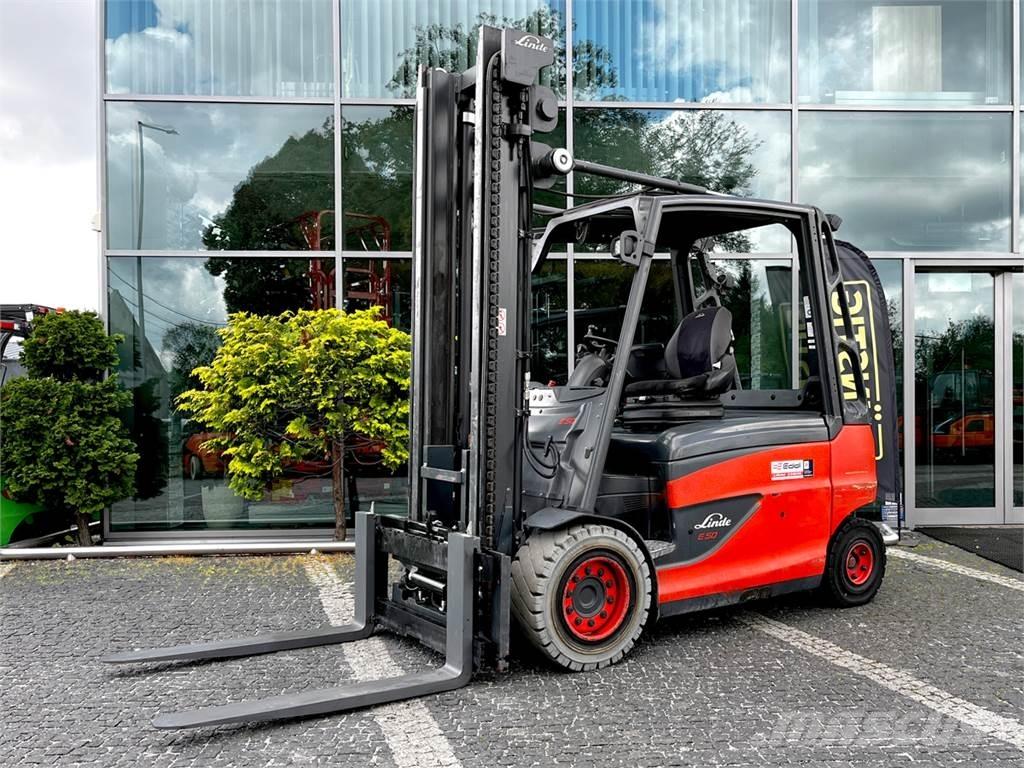 Linde E50HL-01/600 电动叉车