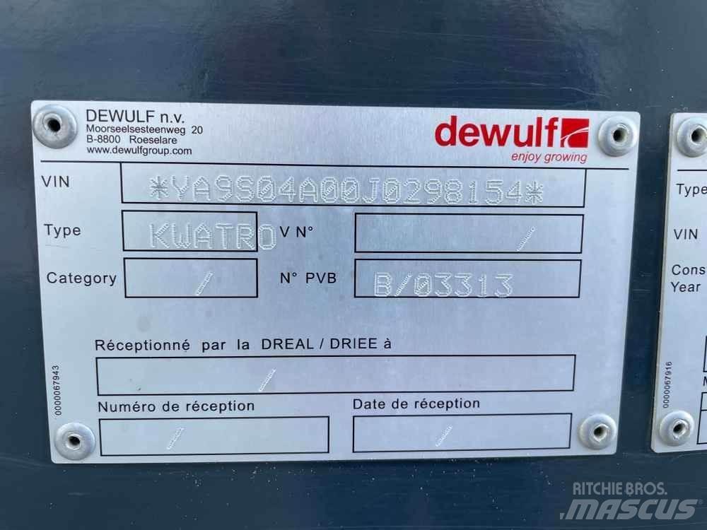 Dewulf KWATRO 农业机械-其他