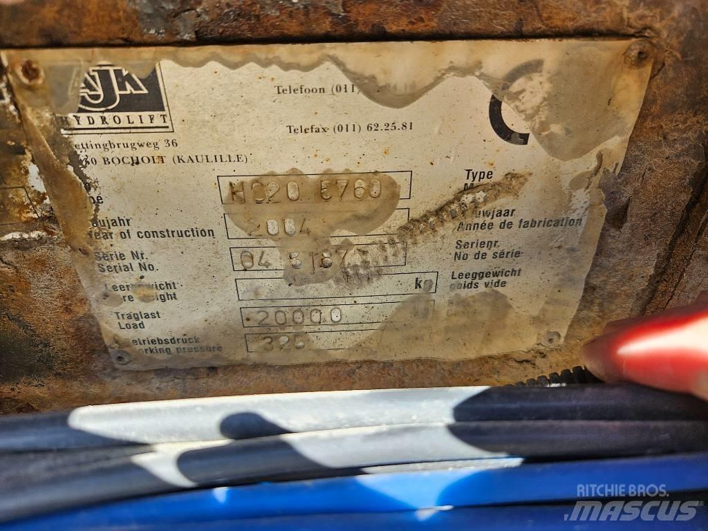 Scania 164 G 480 工程吊钩车