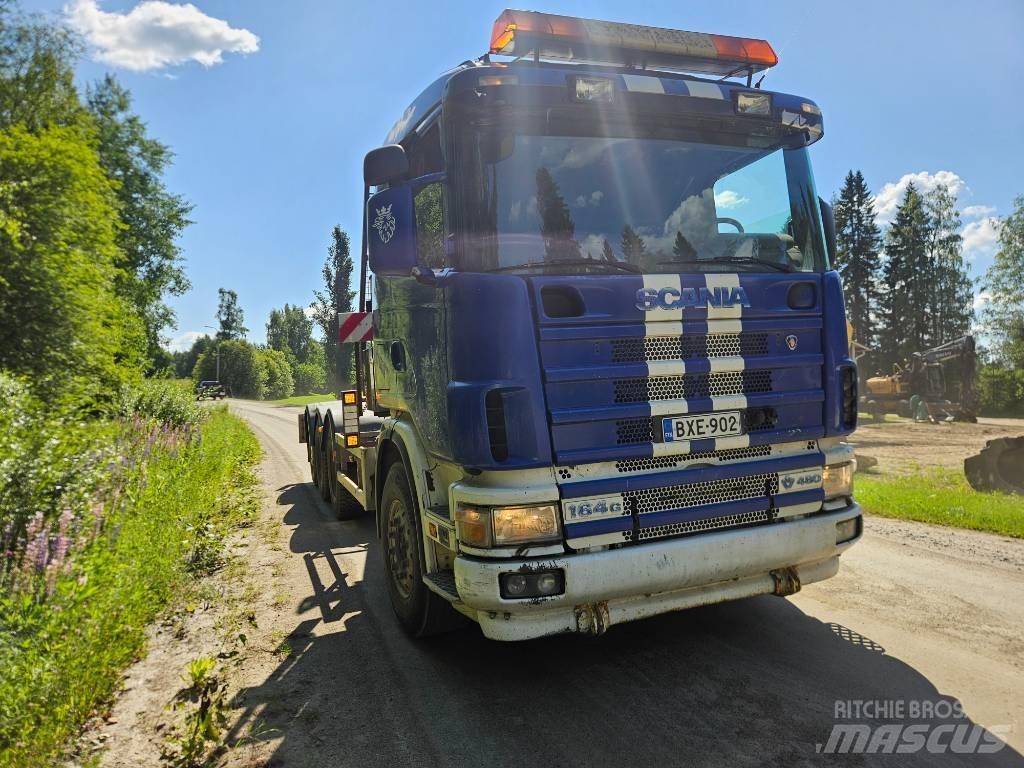 Scania 164 G 480 工程吊钩车