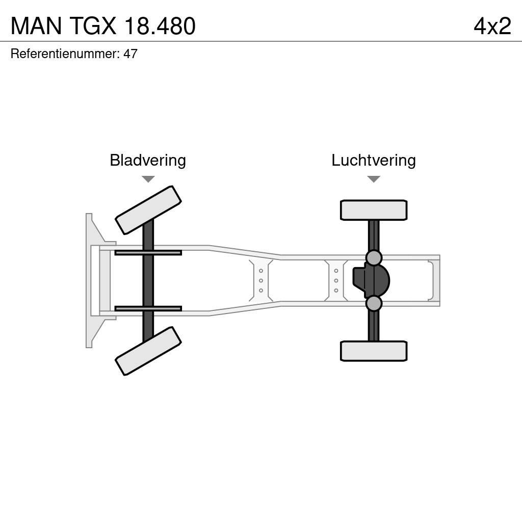 MAN TGX 18.480 牵引车