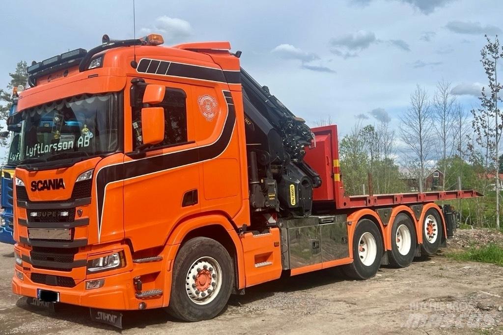 Scania R 500 起重车