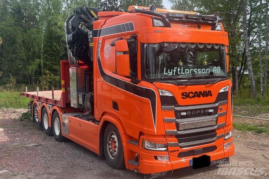 Scania R 500 起重车
