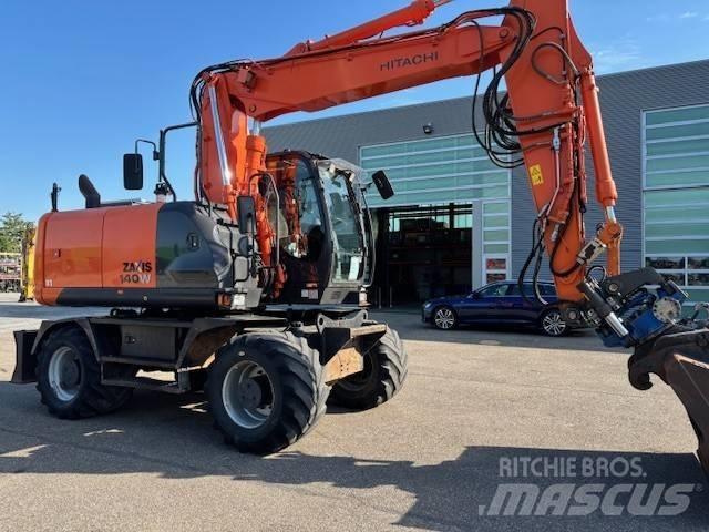 Hitachi ZX 140 W-5 轮式挖掘机