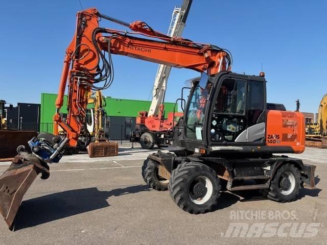 Hitachi ZX 140 W-5 轮式挖掘机