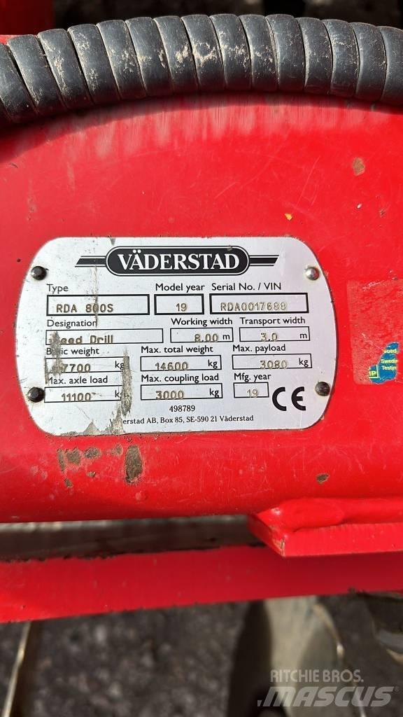 Väderstad RapidA800S 条播机