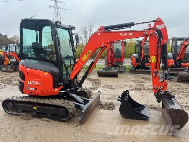 Kubota U 27-4 小型挖掘机