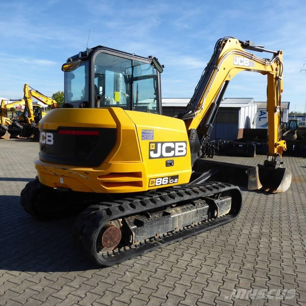 JCB 86C-2 Mono 中型挖掘机