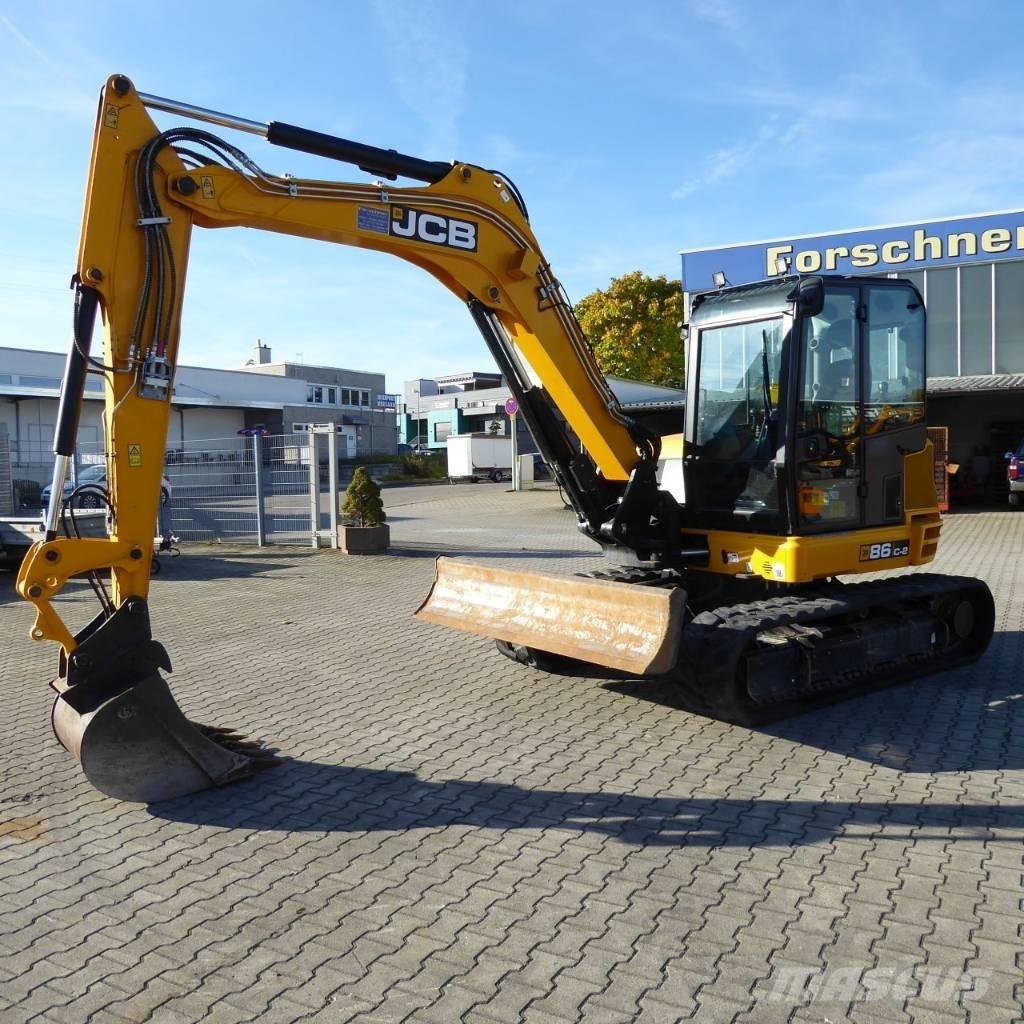 JCB 86C-2 Mono 中型挖掘机