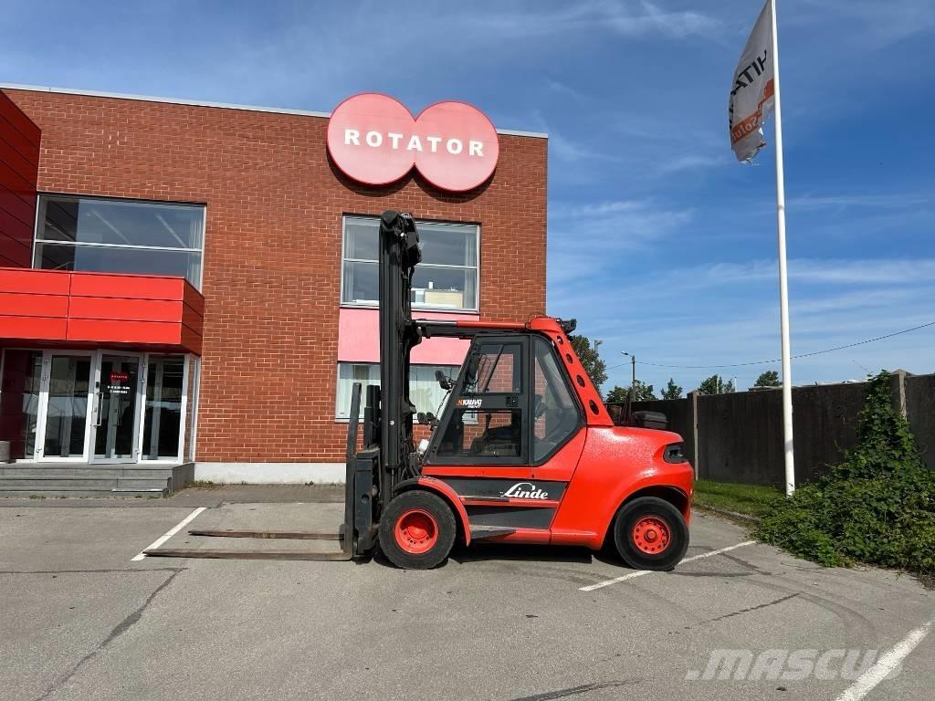 Linde H 80 D 900 柴油叉车