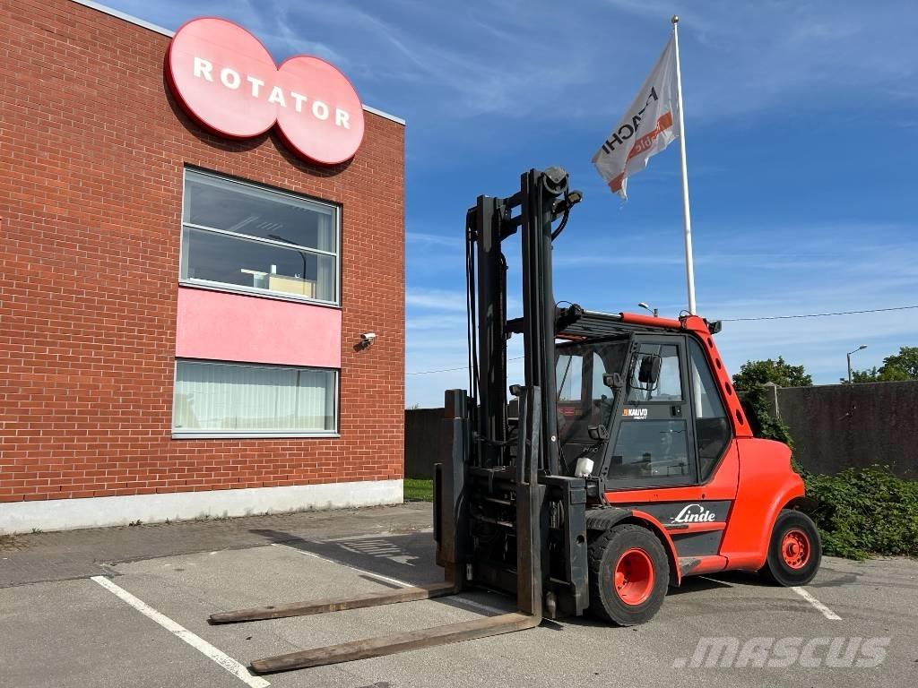 Linde H 80 D 900 柴油叉车