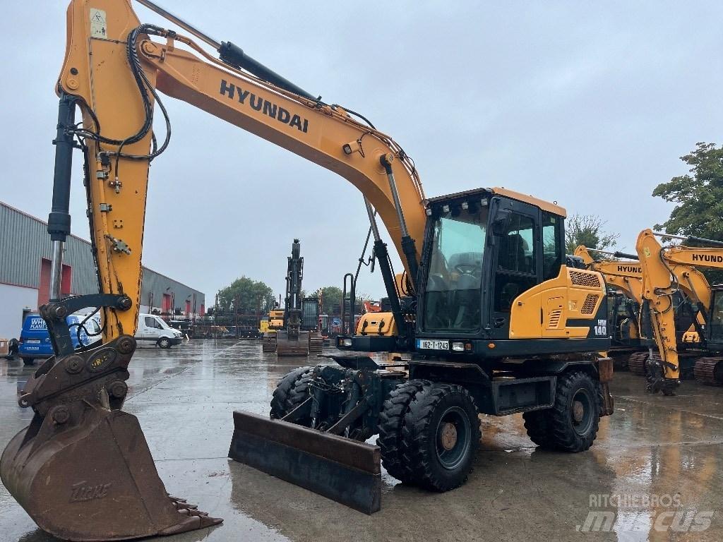 Hyundai HW140 轮式挖掘机