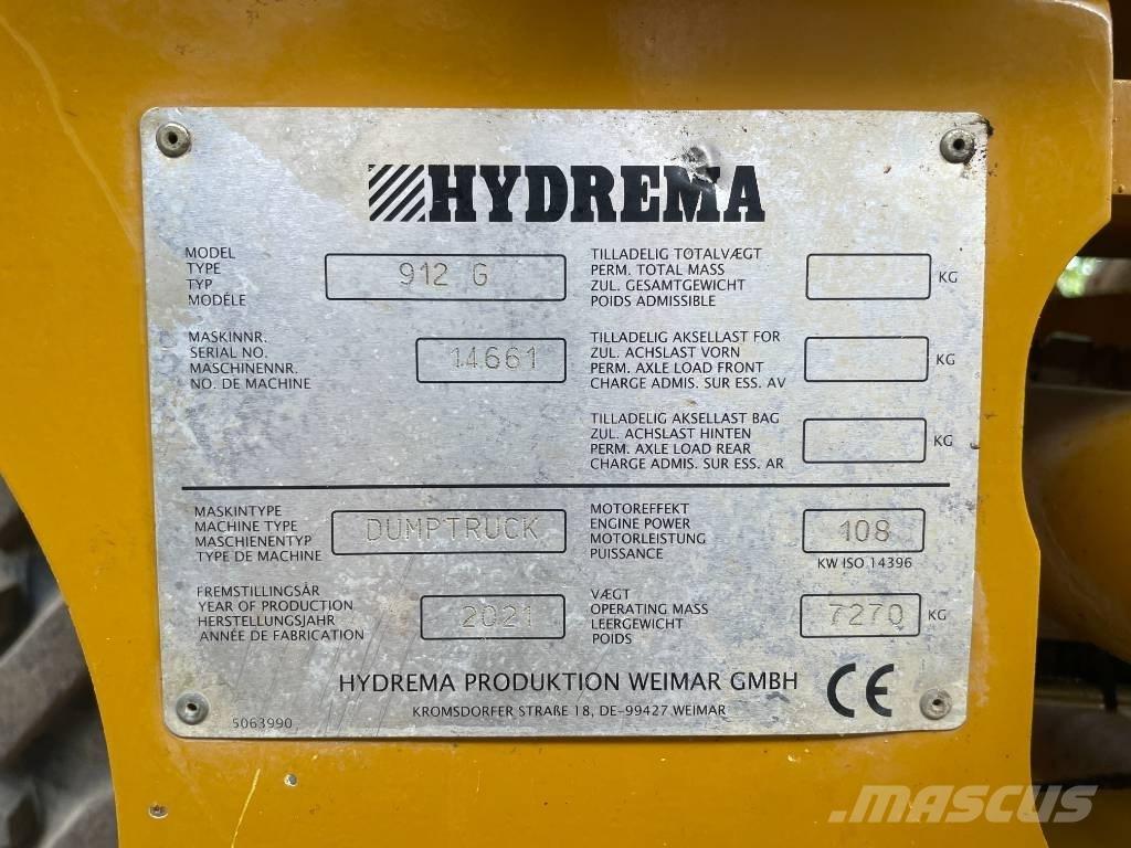 Hydrema 912 G 铰接式自卸车