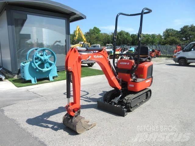Kubota K 008-5 小型挖掘机