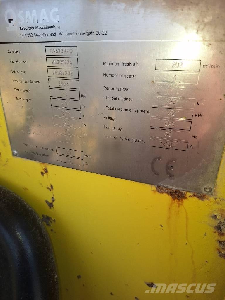 Nordmeyer SMAG FA523 其他地下设备