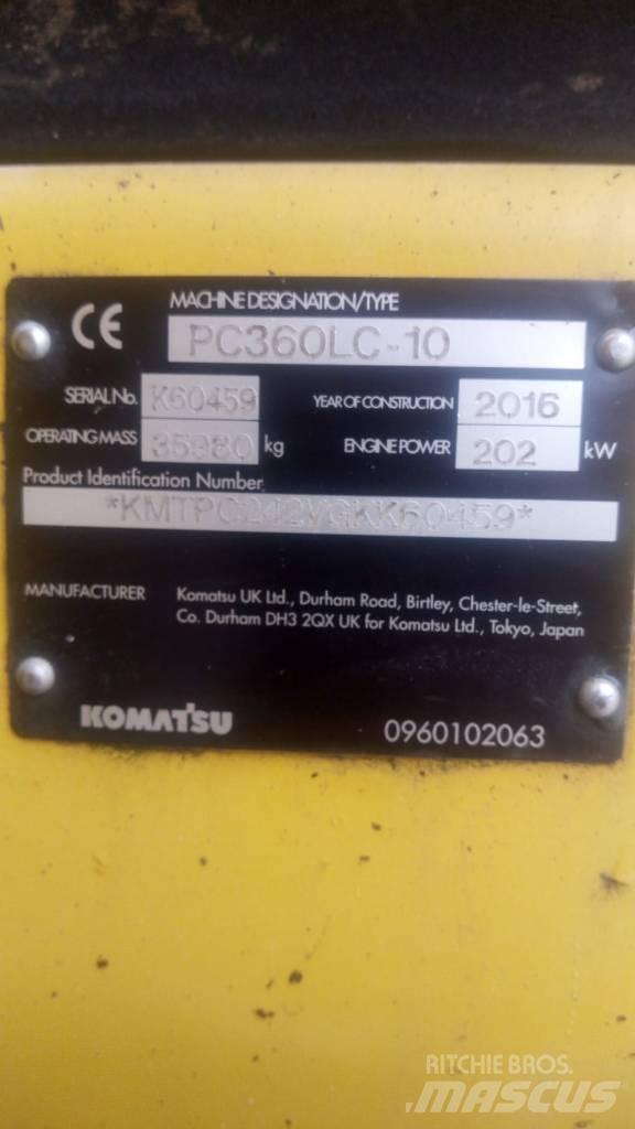 Komatsu PC 360 LC-10 履带挖掘机
