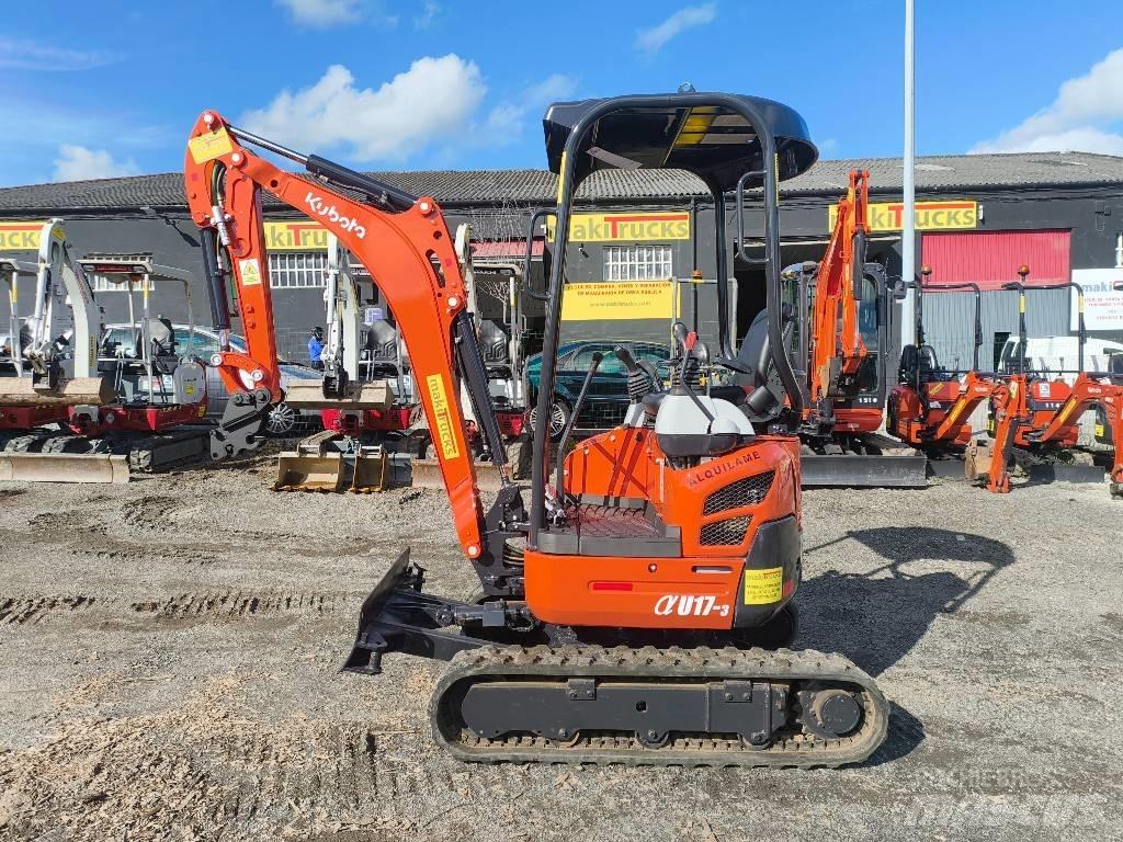 Kubota U 17-3 小型挖掘机