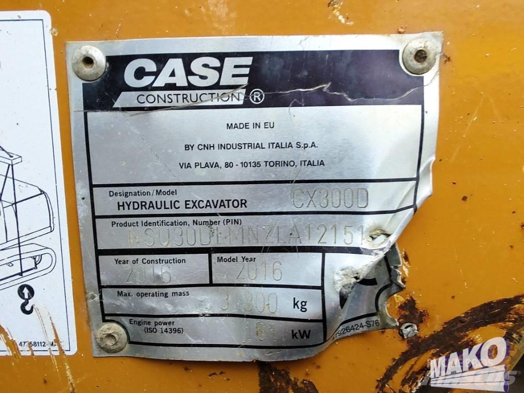 CASE CX 300 D 履带挖掘机